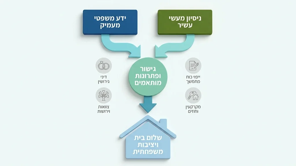 ספרי חוק והלכה על שולחן עץ