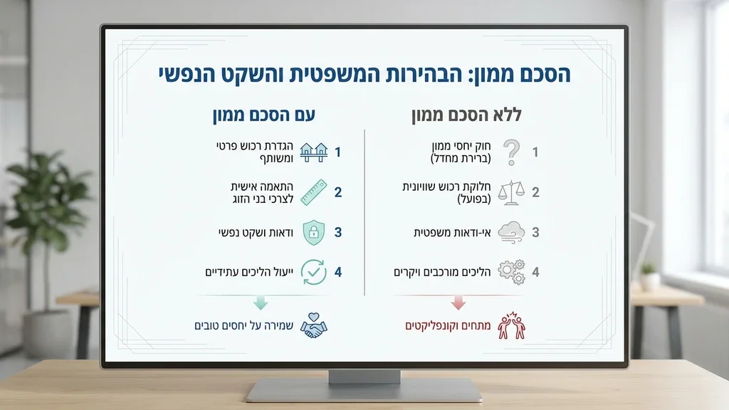 עריכת הסכם ממון